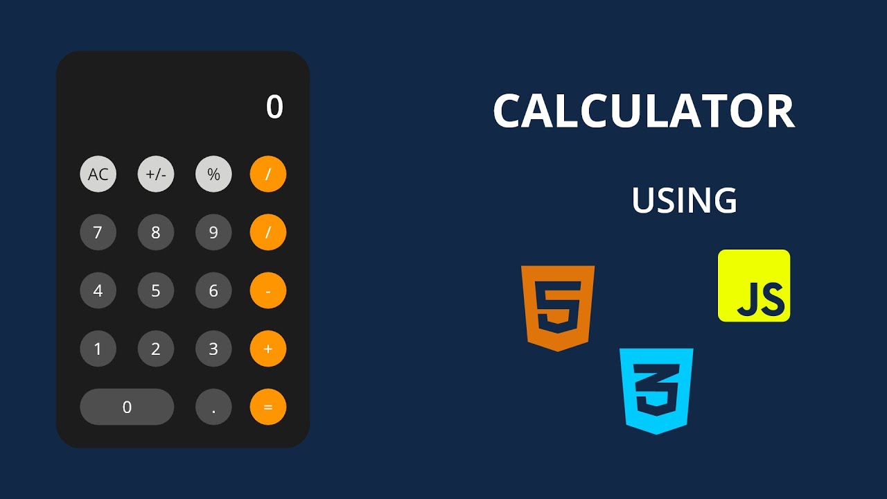 Project poster:Calculator